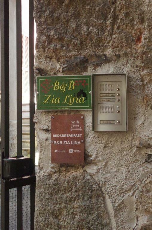 B&B Zia Lina Dongo Esterno foto